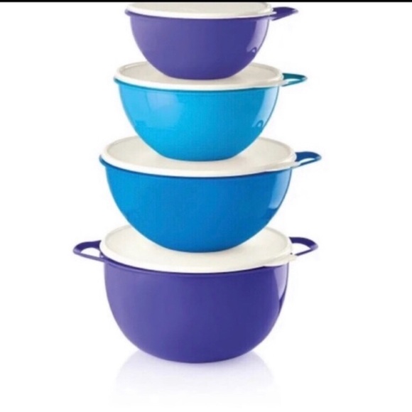 Tupperware Kitchen Tupperware Thatsa Bowls Set Of 4 Poshmark